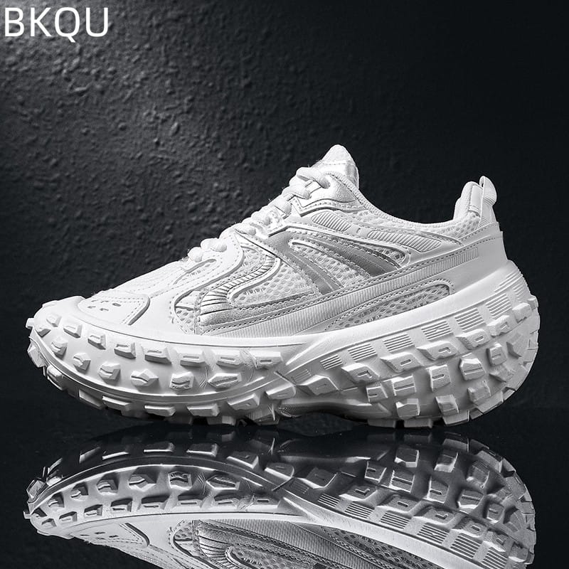 Original Men's Mesh Thick-soled Tire Shoes Casual Sports Shoes Wear-resistant Lightweight Comfortable Breathable Fashion Trend