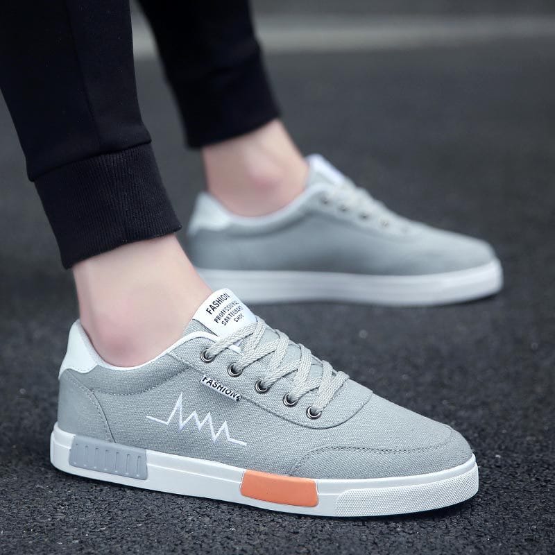 Fashion Four Seasons Leisure Shoes for Men Sneakers Breathable Lace-up Sports Low Help Couple Canvas Board Shoes tenis zapatos