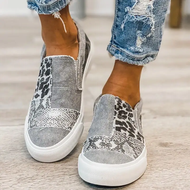 BKQU 2022 spring Autumn Women Flat Shoes PU Canvas Gladiator Shoes Women  Wedge Ladies Casual Beach Office Party Sneakers