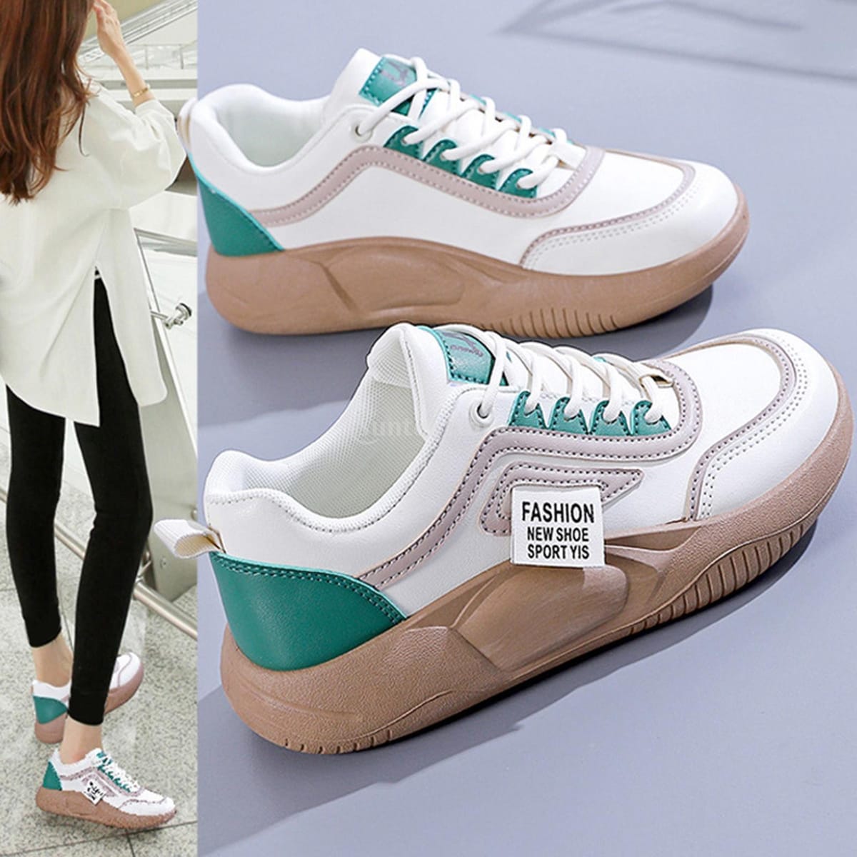 Women Casual Sneakers Autumn Spring Sports Shoes Walking Comfortable Breathable Ladies Girls Female Running Shoes