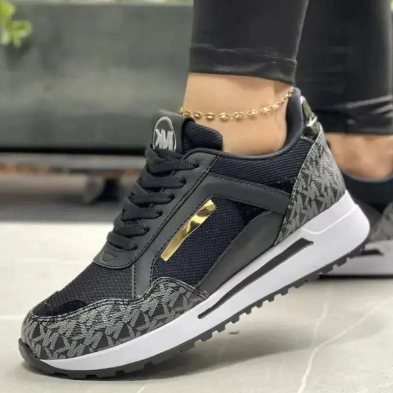 Spring Large Wedge Casual Fashion Comfortable Women's Shoes Outdoor Versatile Lightweight Sports Women's Vulcanized Shoes