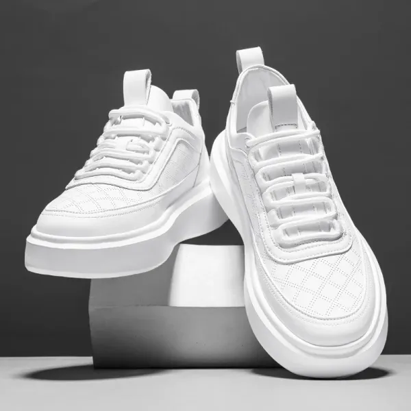 Men's Casual Shoes Fashion Men Non-slip Outdoor Sports Shoes Breathable Running Sneakers Platform White Shoes Men  Zapatillas