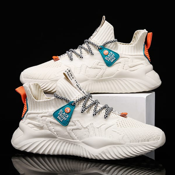 New Men's Sports Breathable Casual Running Shoes with Mesh Surface for Comfortable and Fashionable Running Shoes for Men