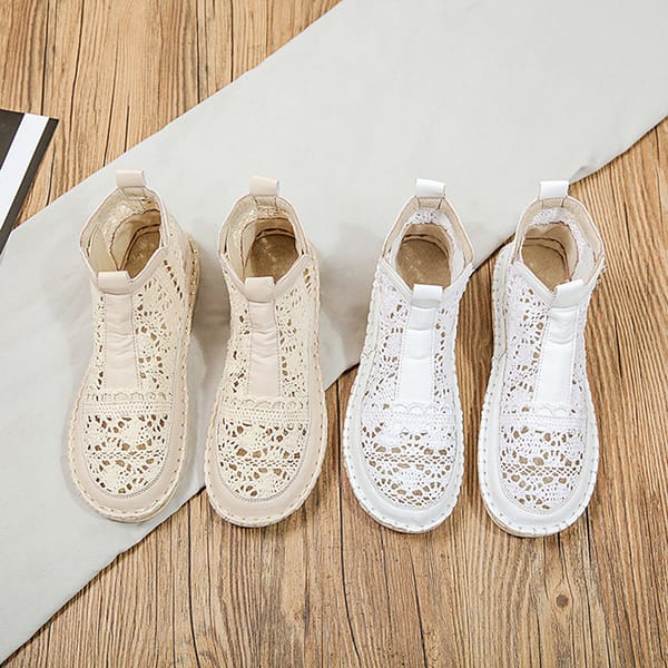 Women's Breathable Mesh Summer Shoes Lace Walking Shallow New Solid Non Slip Casual Shoes 2023 Flat Shoes Sports Shoes